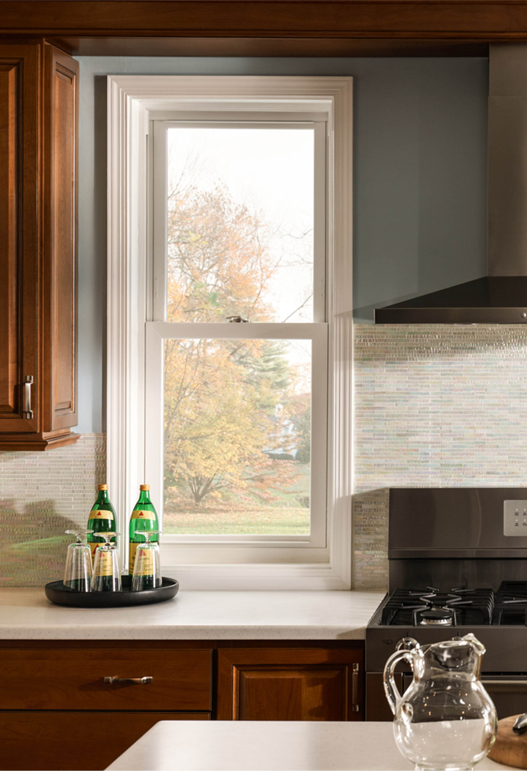 Narrow double hungs Simonton