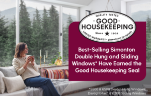 Best-Selling Simonton Double Hung and Sliding Windows Have Earned the Good Housekeeping Seal